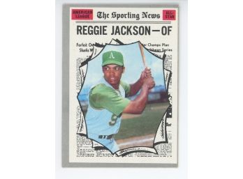 1970 Topps Reggie Jackson All Star