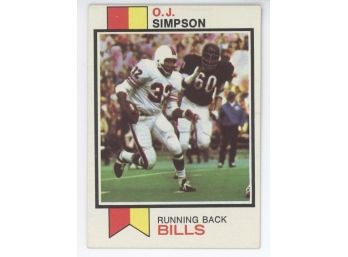 1973 Topps O.J. Simpson