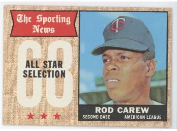1968 Topps Rob Carew All Star