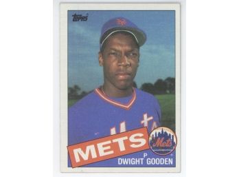 1985 Topps Dwight 'Doc' Gooden Rookie