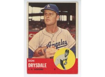 1963 Topps Don Drysdale