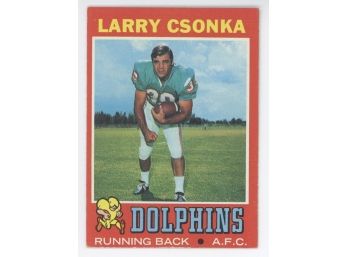 1971 Topps Larry Csonka