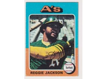 1975 Topps Reggie Jackson