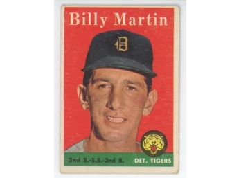 1958 Topps Billy Martin