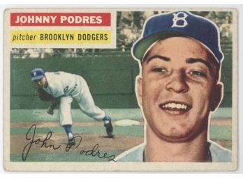 1956 Topps Johnny Podres