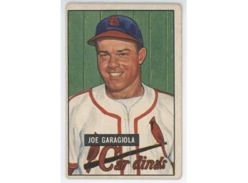 1951 Bowman Joe Garagiola