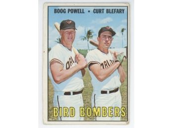 1967 Topps Bird Bombers W/ Boog Powell