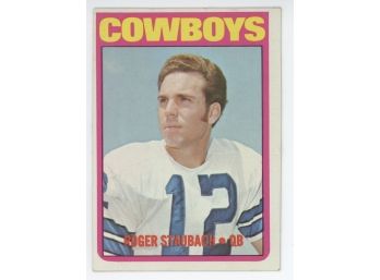 1972 Topps Roger Staubach Rookie