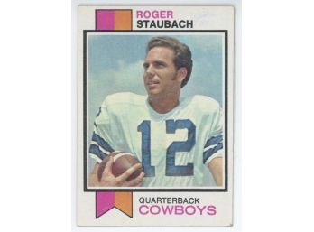 1973 Topps Roger Staubach Second Year