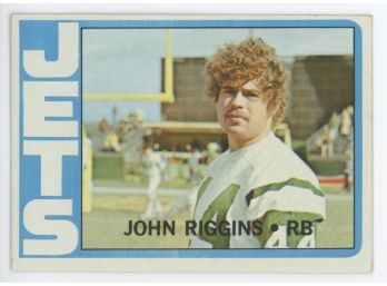 1972 Topps John Riggins Rookie