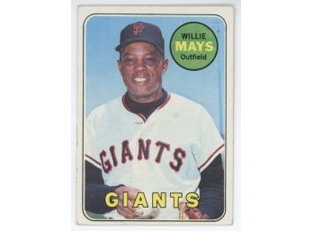 1969 Topps Willie Mays