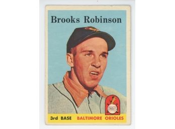 1958 Topps Brooks Robinson Second Year