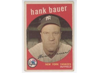 1959 Topps Hank Bauer