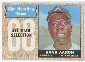 1968 Topps Hank Aaron All Star