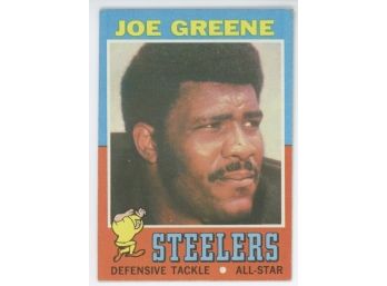 1971 Topps 'Mean' Joe Greene Rookie