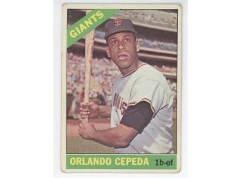1966 Topps Orlando Cepeda