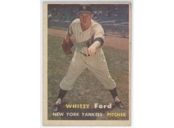 1957 Topps Whitey Ford