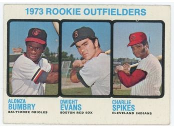 1973 Topps Dwight Evans Rookie