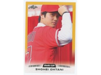 2018 Leaf Gold Shohei Ohtani Rookie