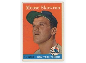 1958 Topps Bill 'Moose' Skowron