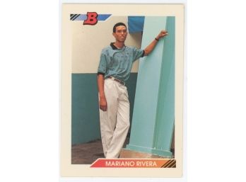 1992 Bowman Mariano Rivera Rookie