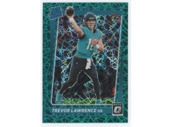 2021 Optic Green Velocity Prizm Trevor Lawrence Rated Rookie Color Match