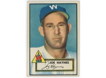 1952 Topps #145 Joe Haynes