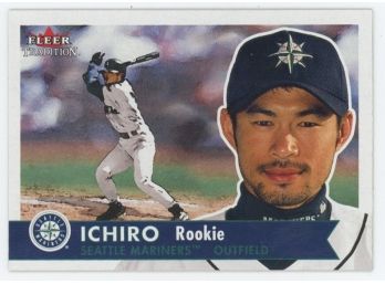 2001 Fleer Tradition Ichiro Rookie