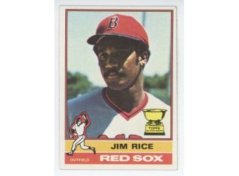 1976 Topps Jim Rice Second Year Rookie Cup
