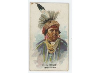 1887 Allen& Ginter Big Bear Missouria