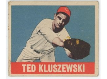 1948 Leaf Ted Kluszewski Rookie