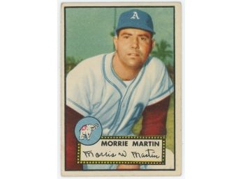 1952 Topps #131 Morrie Martin
