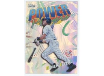 1999 Topps Power Players Derek Jeter
