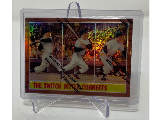 1997 Topps Chrome Refractor Mickey Mantle