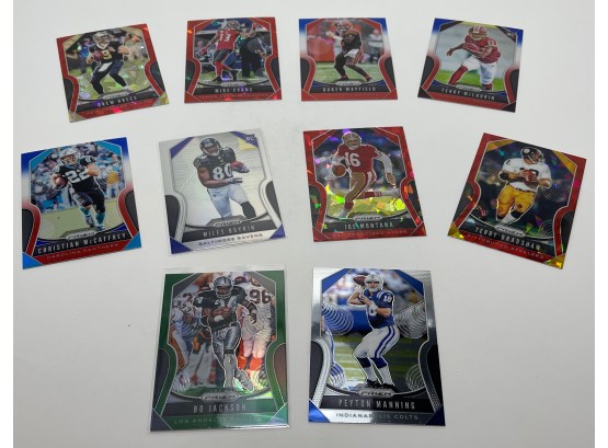 2019 Prizm Football Refractor And Stars Lot