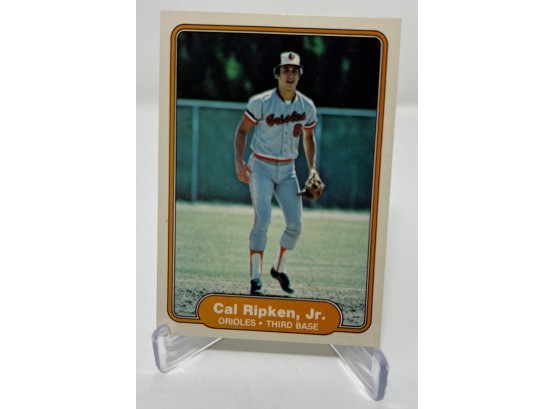 1982 Fleer Cal Ripken Jr. Rookie Card
