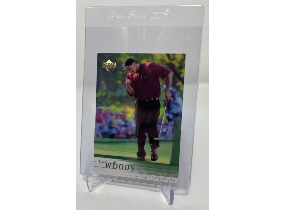 2001 Upper Deck Golf Tiger Woods Rookie Card