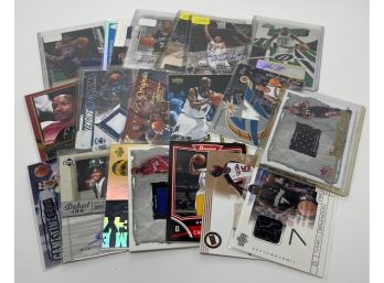 Basketball Game Used And Autograph Lot