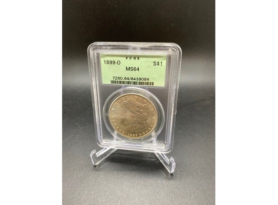 1899-O Morgan Head Silver Dollar MS64