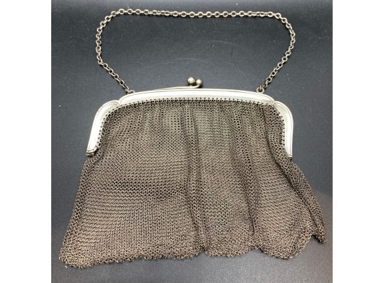 Antique Marked .800 Silver Purse
