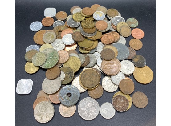 Estate Fresh Foreign Coin Lot