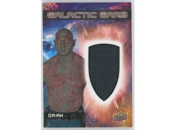2017 Guardians Of The Galaxy Drax Set Used Relic