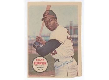 1967 Topps Posters Frank Robinson