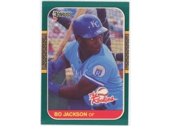 1987 Donruss The Rookies Bo Jackson