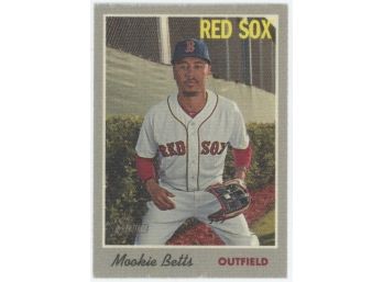 2019 Topps Heritage Cloth Mookie Betts