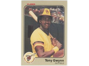 1983 Fleer Tony Gwynn Rookie