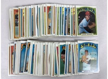 Lot Of (100) 1972 Topps Baseball Cards