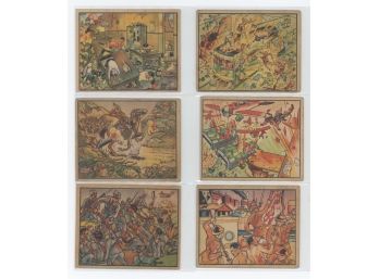 Lot Of (6) 1938 Horrors Of War Cards
