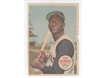 1967 Topps Posters Roberto Clemente