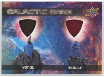 2017 Guardians Of The Galaxy Yondu/ Nebula Dual Set Used Relic